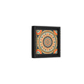 Side Mockup 24. Abstract Mandala Bohemian Mandala Pattern shown as stretched canvas wall art