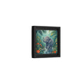Side Mockup 24. Animals Baby Elephant Baby Elephant Jungle shown as stretched canvas wall art