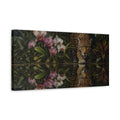 Side Mockup 3. Animals Jaguar Jaguar Jungle shown as stretched canvas wall art