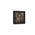 Side Mockup 24. Animals Koala Family Koala Eucalyptus Art shown as stretched canvas wall art