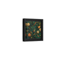 Side Mockup 24. Animals Koi Fish Green Koi Pond shown as stretched canvas wall art