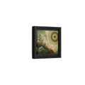 Side Mockup 24. Nature Green Foliage Green And Brown Nature shown as stretched canvas wall art