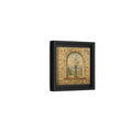 Side Mockup 24. Nature Wildflowers Rustic Floral Archway shown as stretched canvas wall art