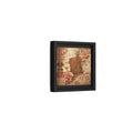 Side Mockup 24. Vintage Vintage Book Vintage Floral Book shown as stretched canvas wall art