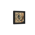 Side Mockup 24. Vintage Voyage Scene Vintage Collage shown as stretched canvas wall art